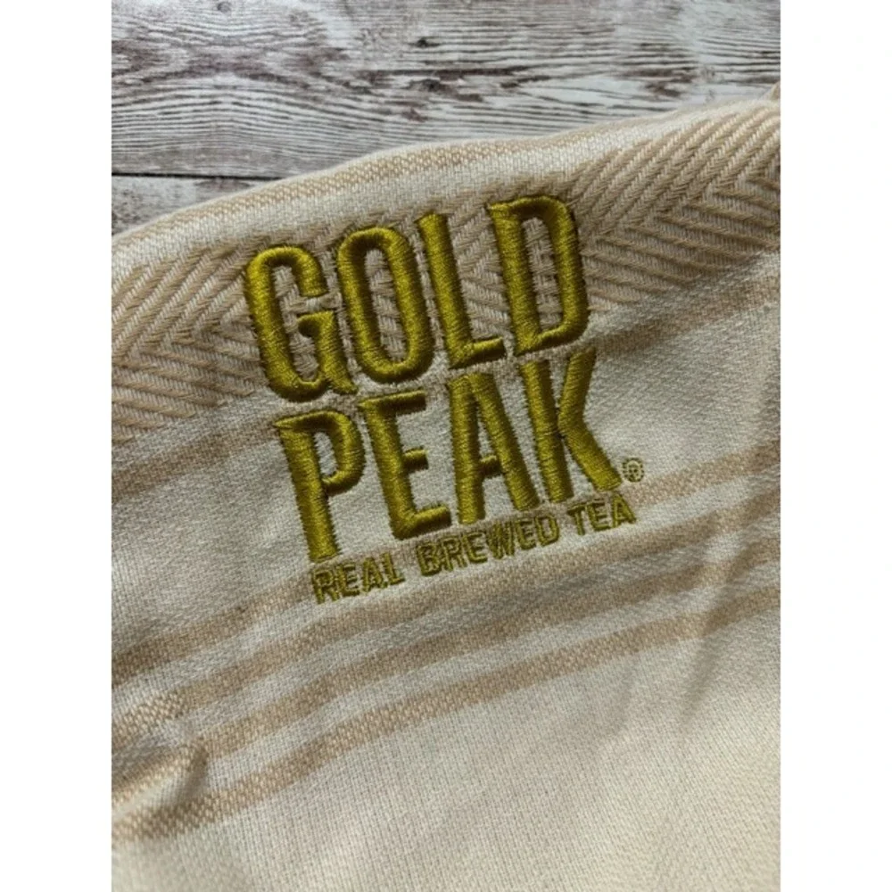 Gold Peak Real Brewed Tea Embroidered Promotion Item Towels